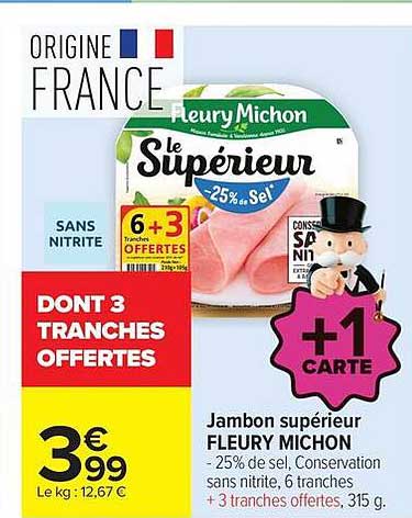 DONT 3 TRANCHES OFFERTES