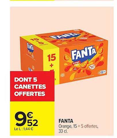 DONT 5 CANETTES OFFERTES