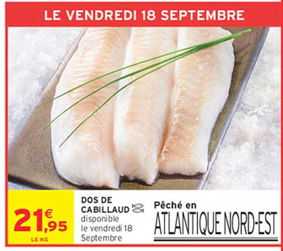 DOS DE CABILLAUD