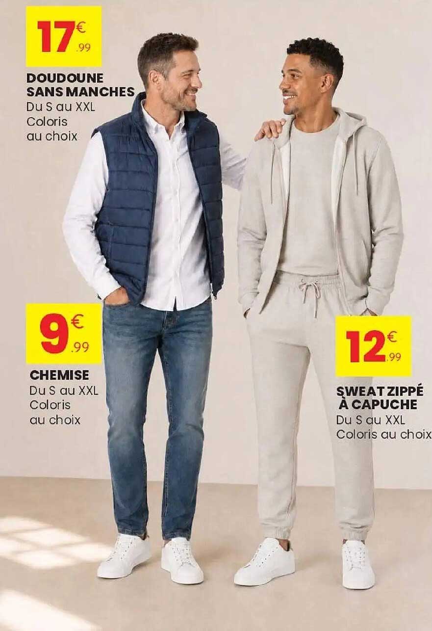 DOUDOUNE SANS MANCHES