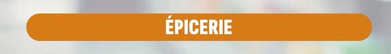 ÉPICERIE