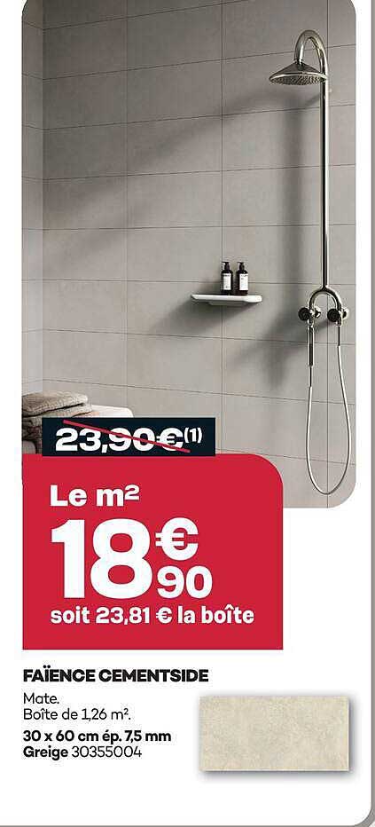 FAÏENCE CEMENTSIDE