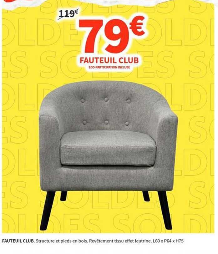 FAUTEUIL CLUB