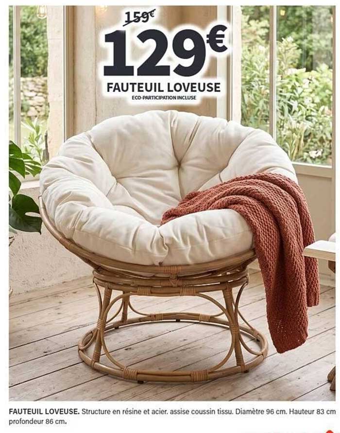 FAUTEUIL LOVEUSE