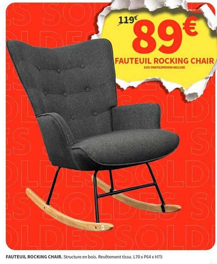 FAUTEUIL ROCKING CHAIR