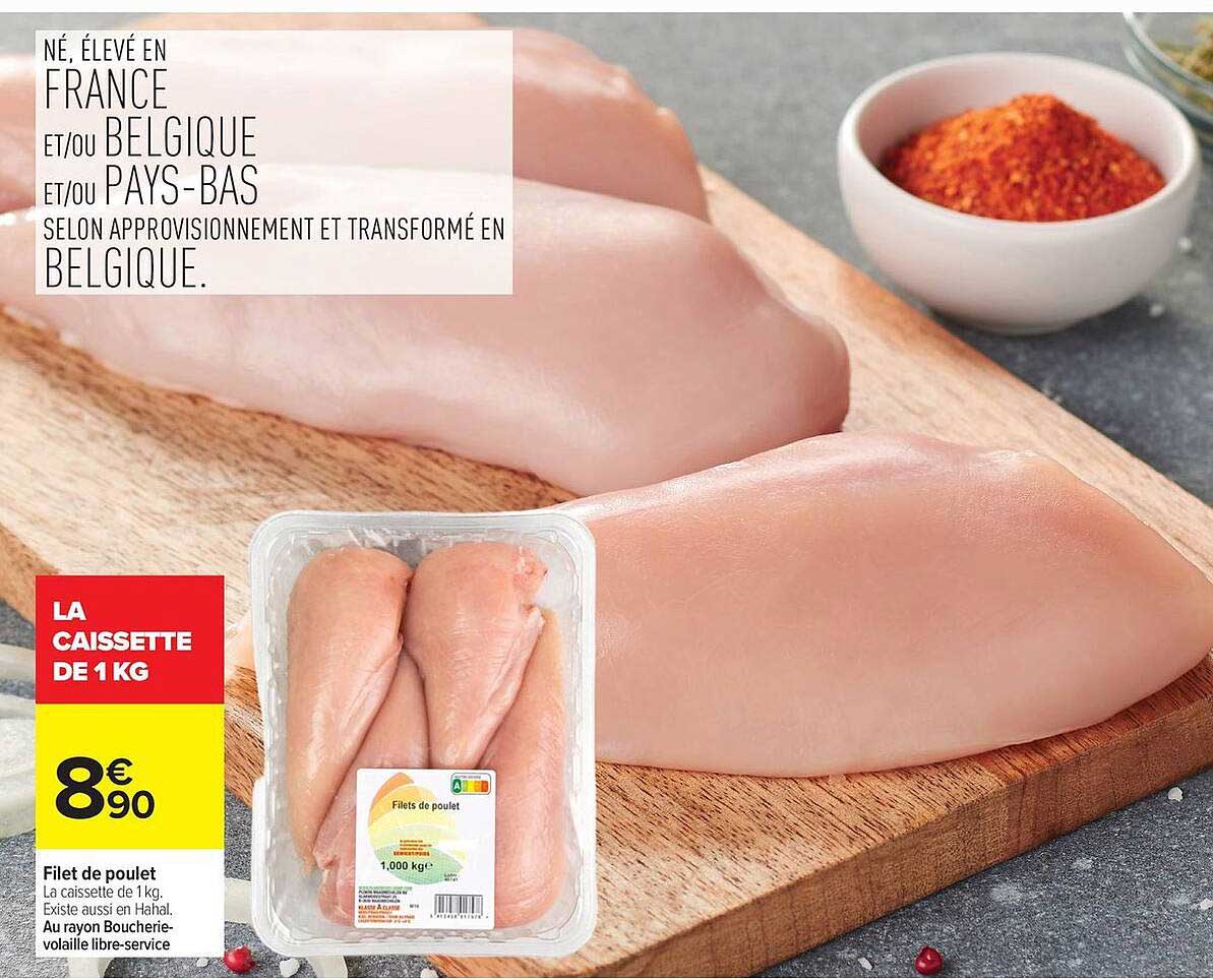 Filet de poulet