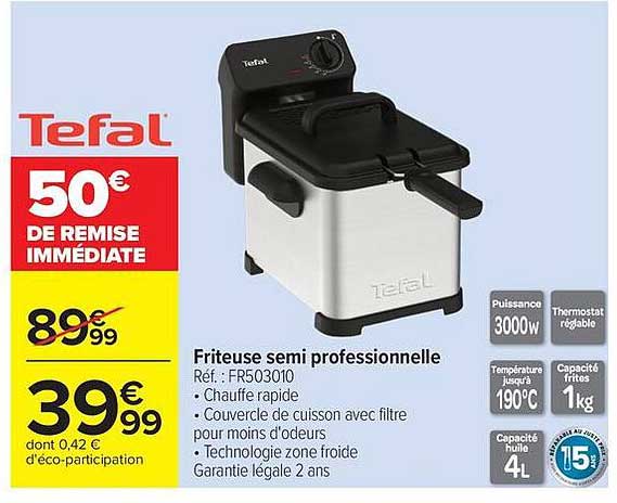 Friteuse semi professionnelle