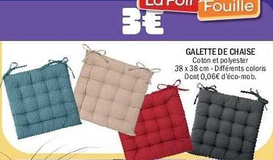 GALETTE DE CHAISE