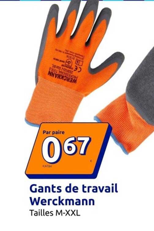 Gants de travail Werckmann