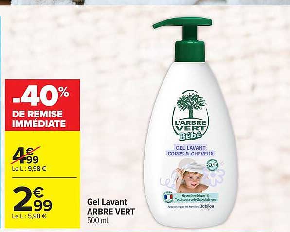 Gel Lavant ARBRE VERT 500 ml