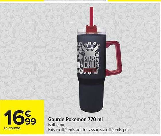 Gourde Pokemon 770 ml