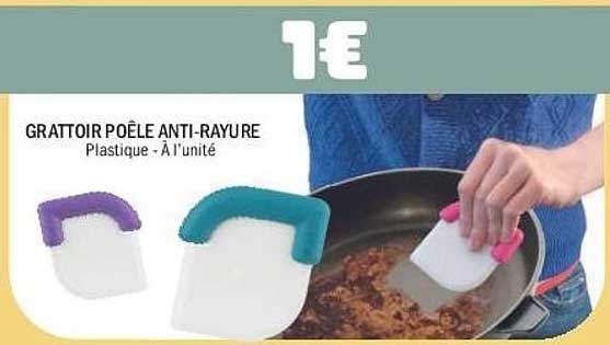 GRATTOIR POÊLE ANTI-RAYURE