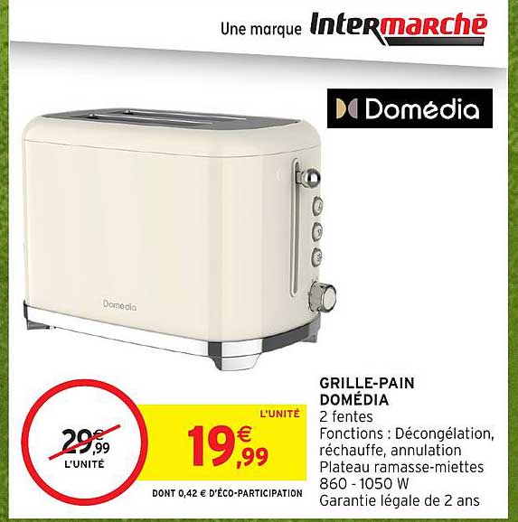 GRILLE-PAIN DOMEDIA