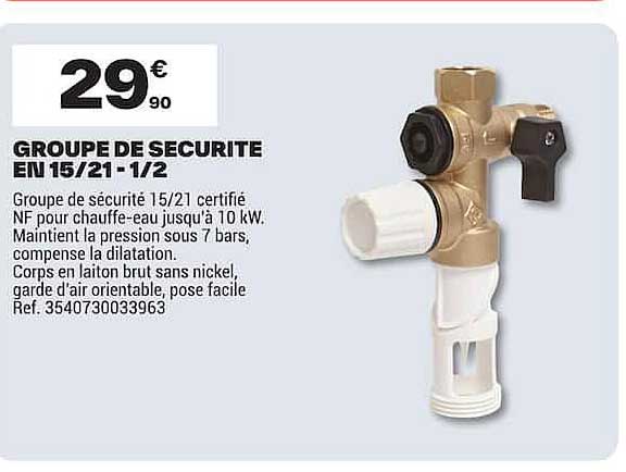 GROUPE DE SECURITE EN 15/21-1/2