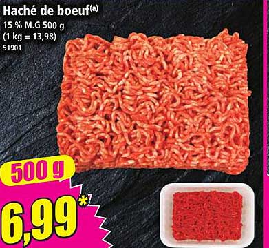 Haché de boeuf(a)