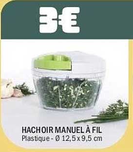 HACHOIR MANUEL À FIL