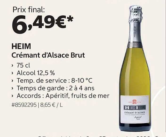 HEIM Crémant d’Alsace Brut