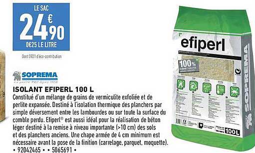 ISOLANT EFIPERL 100 L