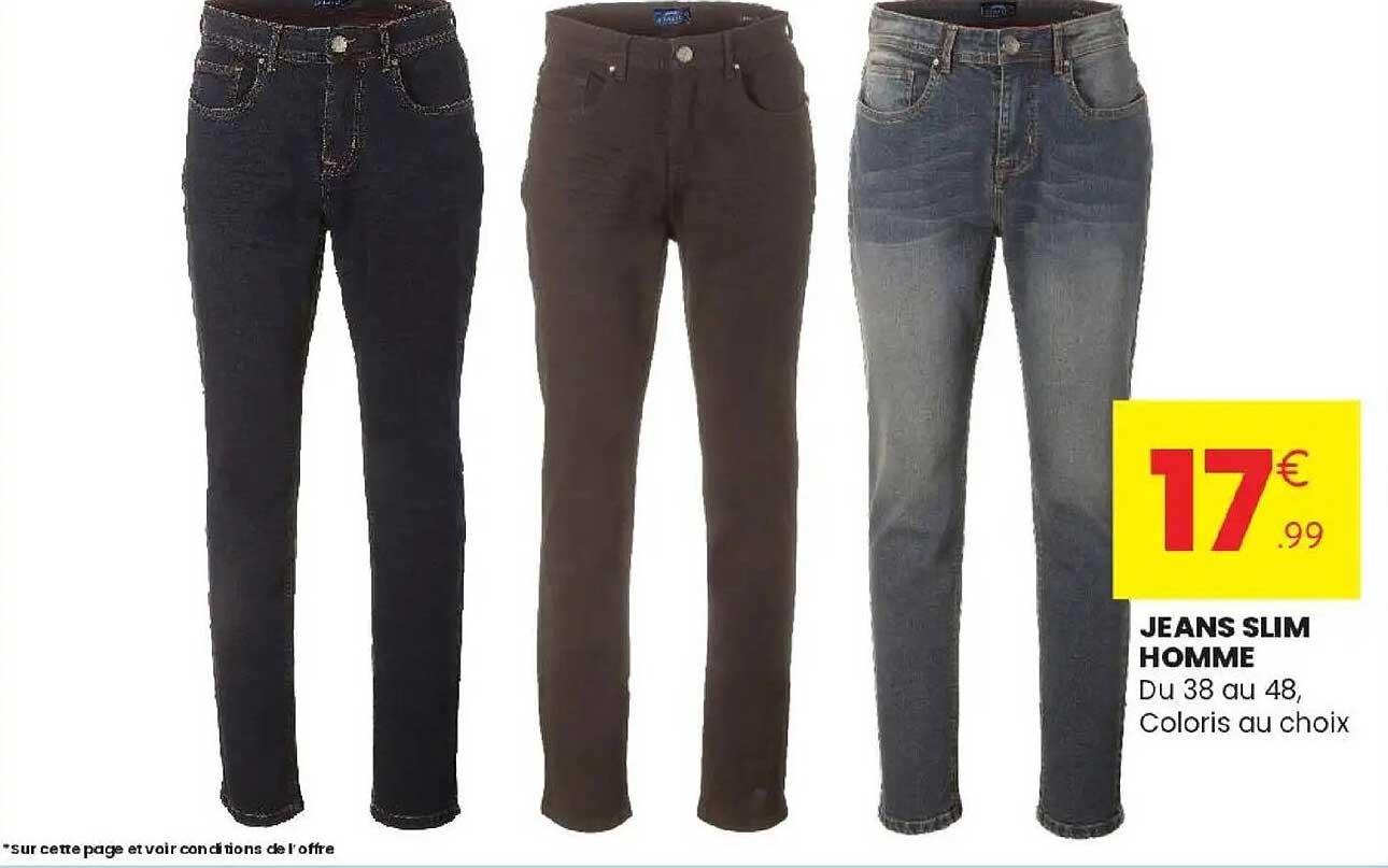 JEANS SLIM HOMME