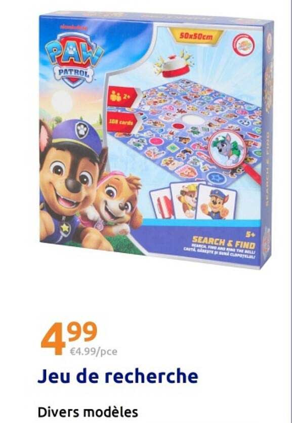 Jeu de recherche