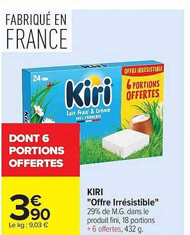 KIRI "Offre Irrésistible"