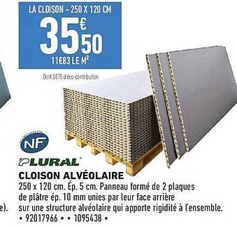 LA CLOISON - 250 X 120 CM