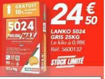 LANKO 5024 GRIS 25KG