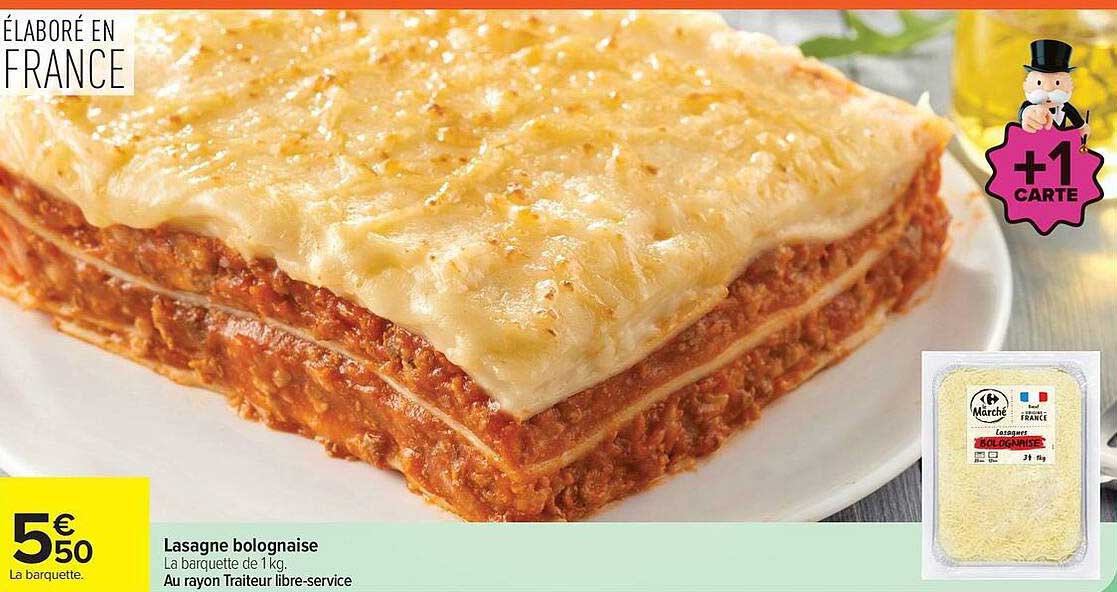 Lasagne bolognaise