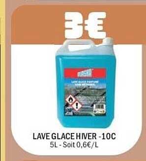 LAVE GLACE HIVER -10C