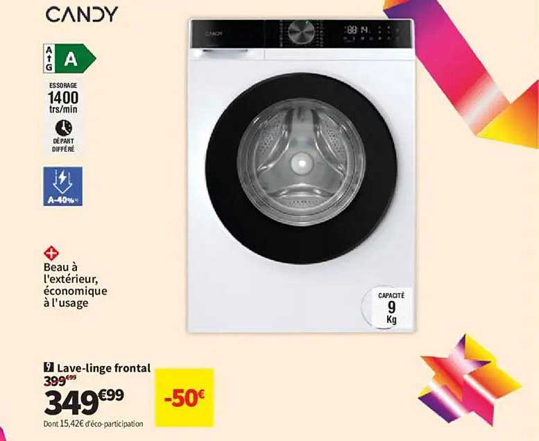 Lave-linge frontal