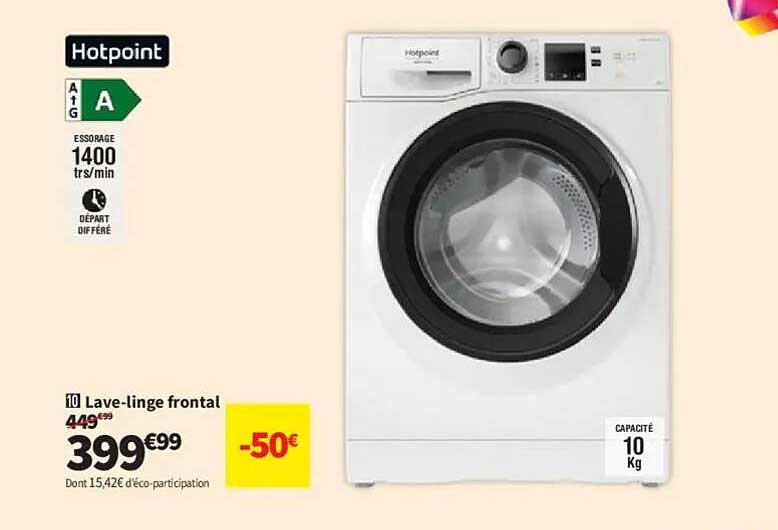 Lave-linge frontal