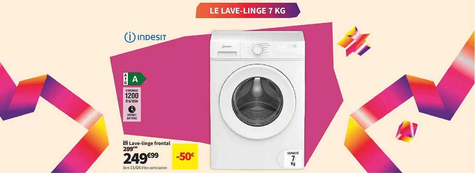 LE LAVE-LINGE 7 KG