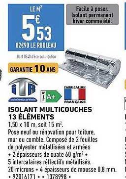 LE M² 5€53 82€90 LE ROULEAU