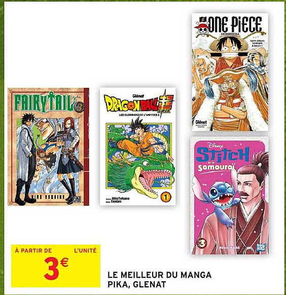 LE MEILLEUR DU MANGA PIKA, GLENAT