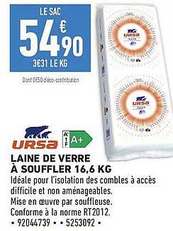 LE SAC 54€90 3€ LE KG