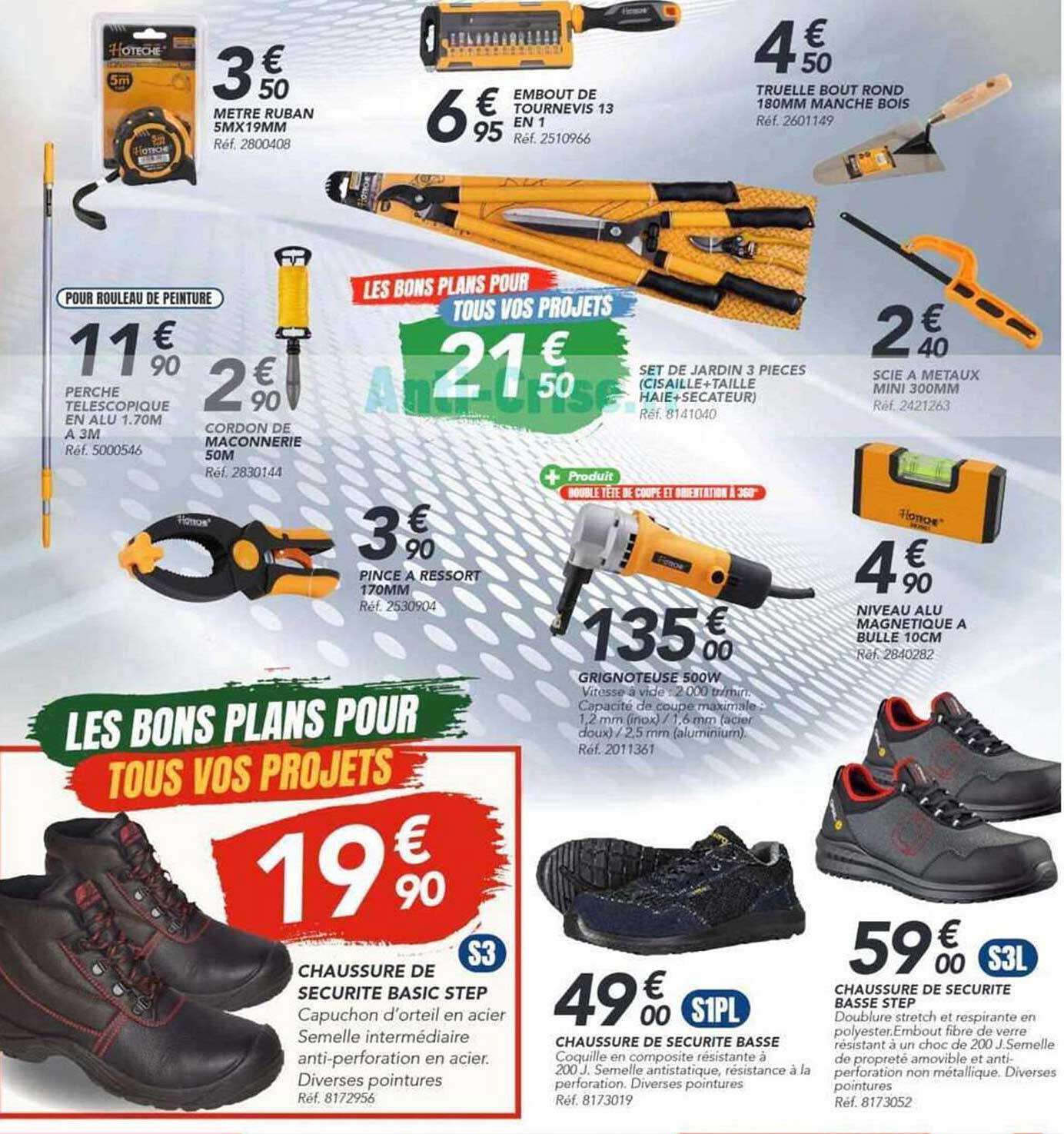 LES BONS PLANS POUR TOUS VOS PROJETS