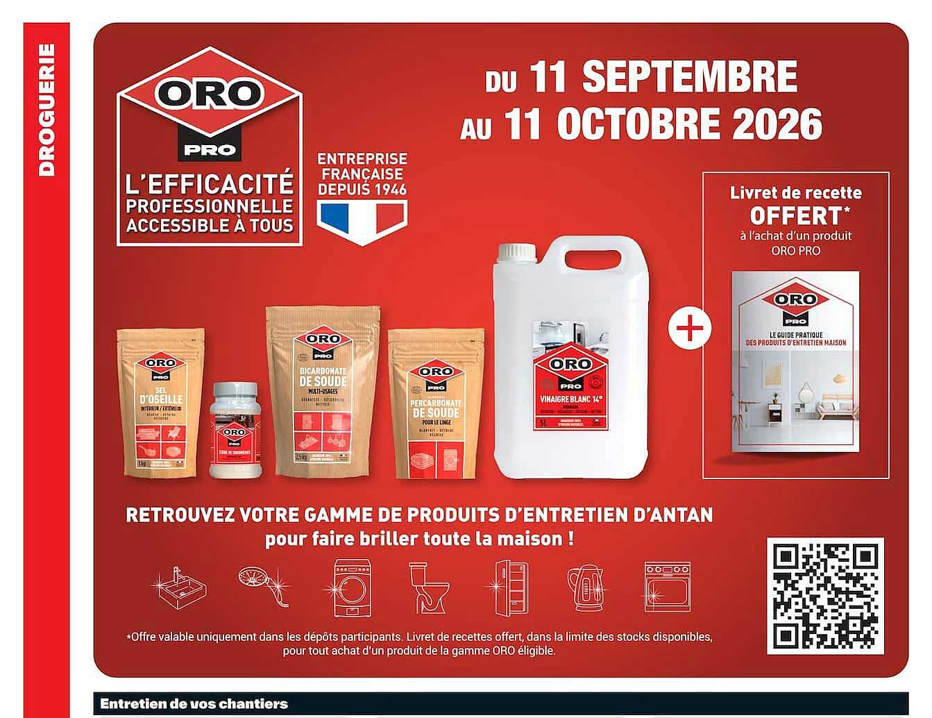 Livret de recette OFFERT*