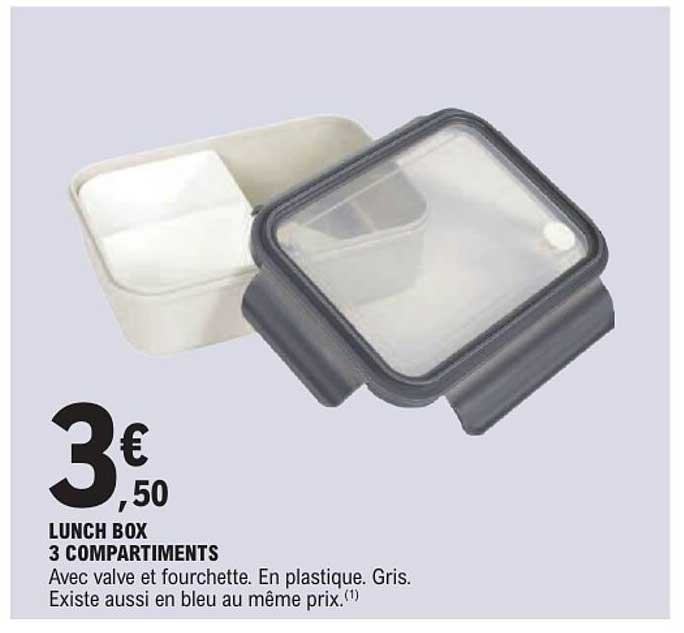 LUNCH BOX 3 COMPARTIMENTS