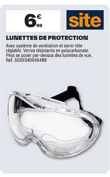 LUNETTES DE PROTECTION