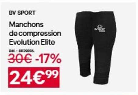 Manchons de compression Evolution Elite