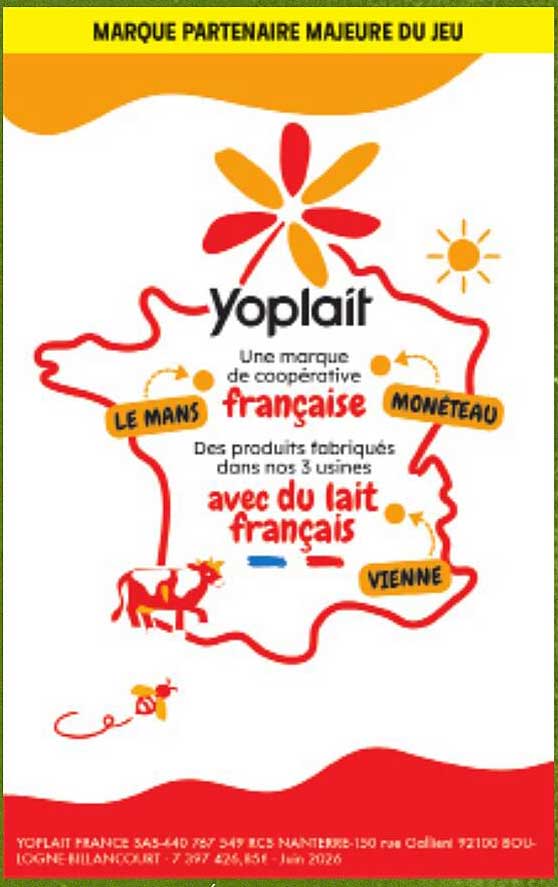 MARQUE PARTENAIRE MAJEURE DU JEU