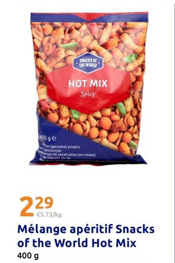 Mélange apéritif Snacks of the World Hot Mix