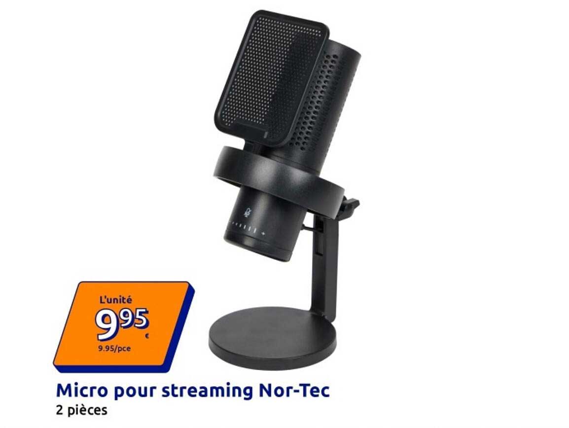 Micro pour streaming Nor-Tec
