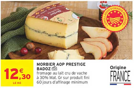 MORBIER AOP PRESTIGE BADOZ
