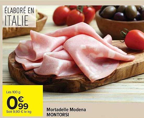 MORTADELLE MODENA MONTORSI