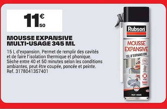 MOUSSE EXPANSIVE MULTI-USAGE 345 ML