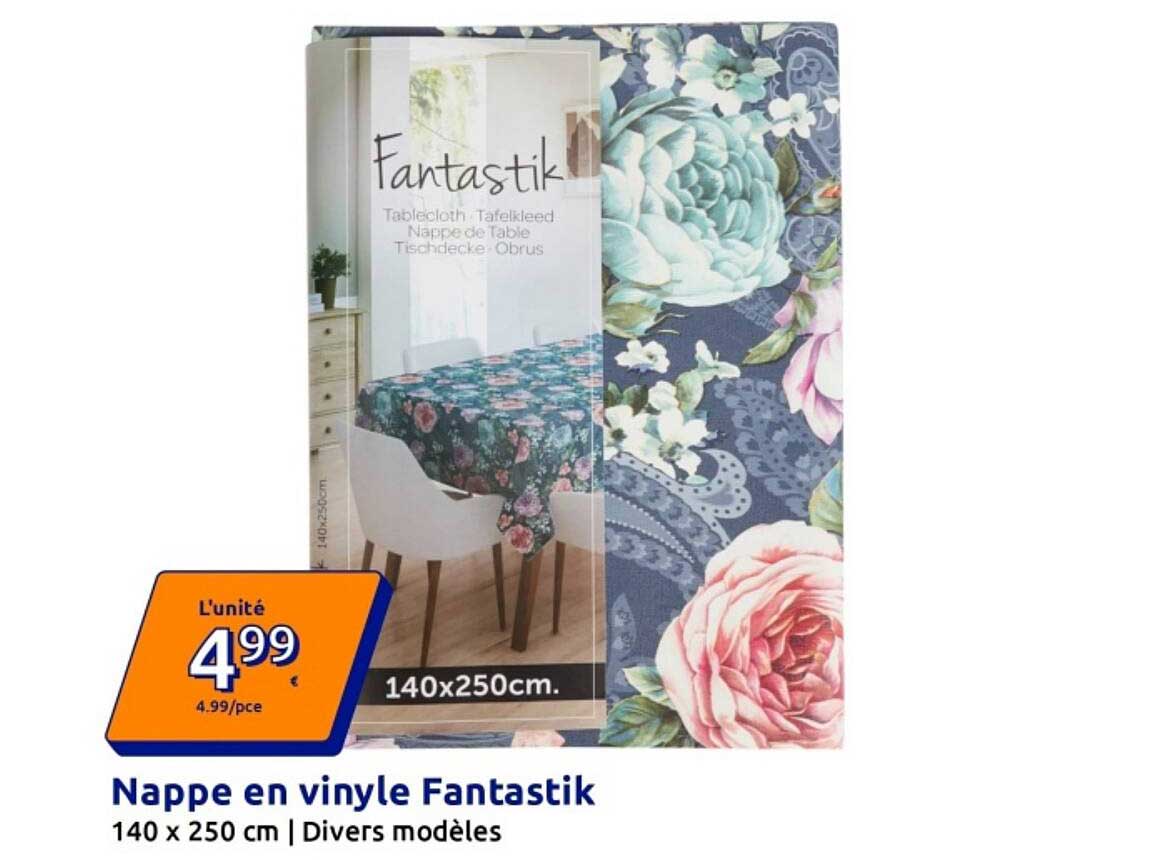 Nappe en vinyle Fantastik