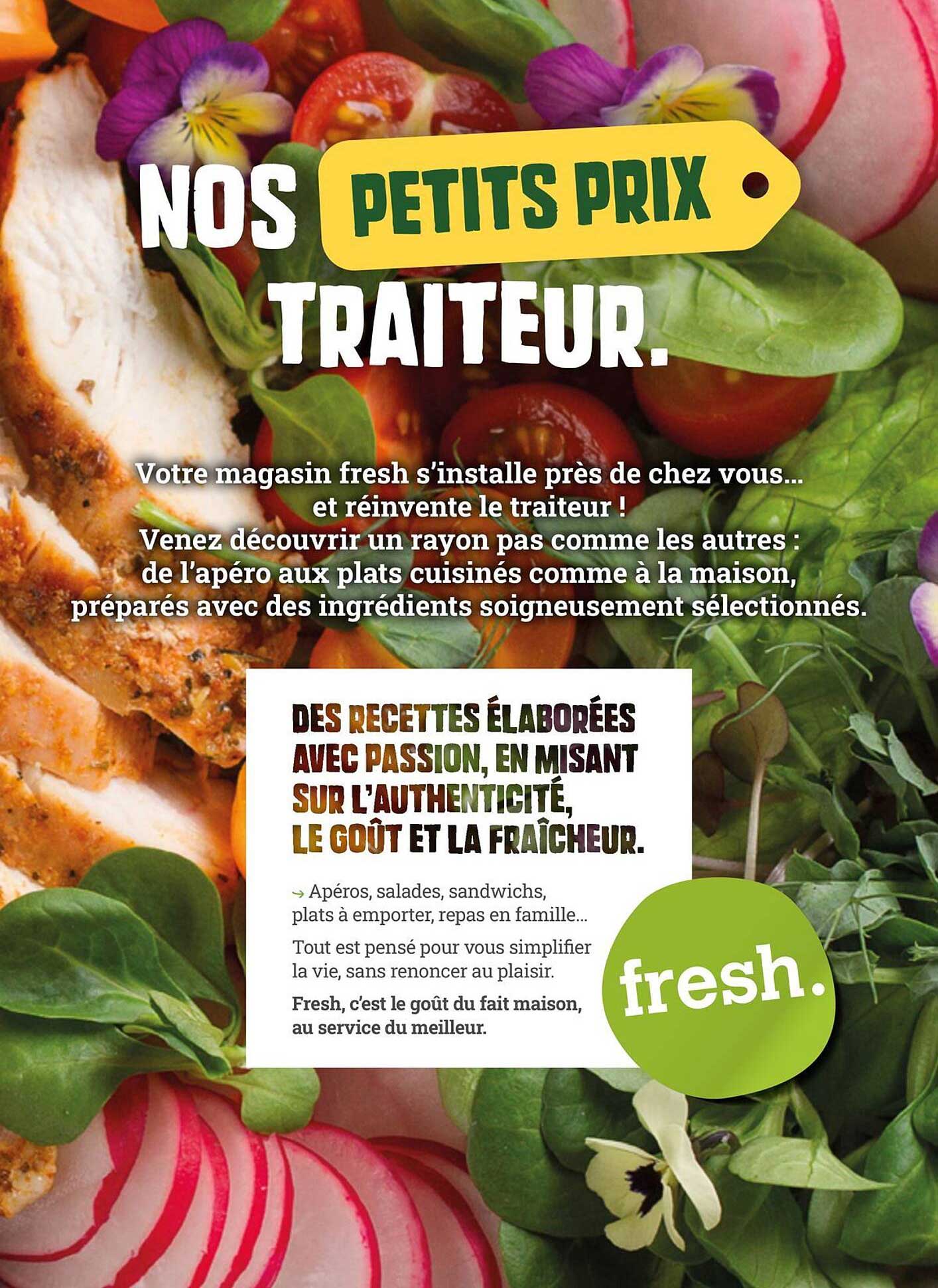 NOS PETITS PRIX TRAITEUR.