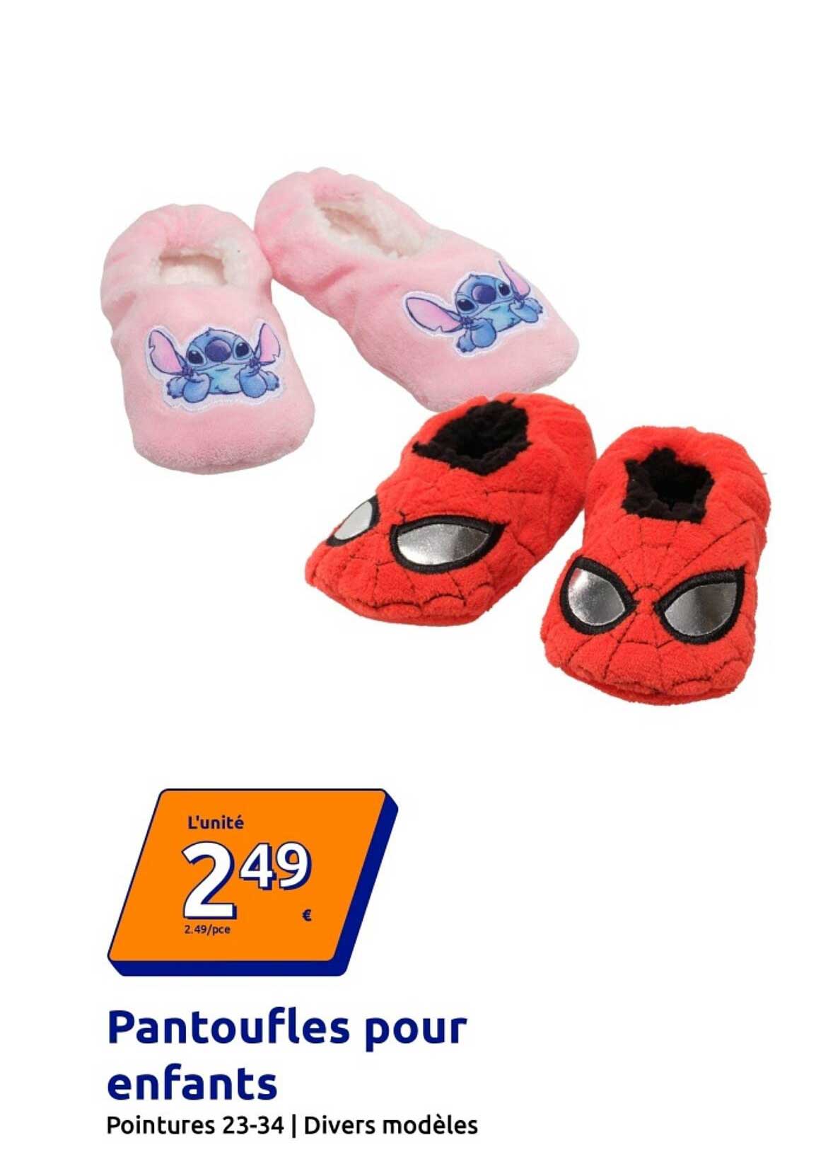 Pantoufles pour enfants