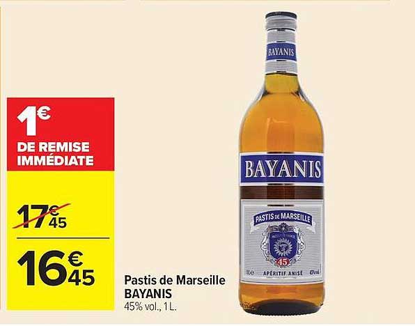 Pastis de Marseille BAYANIS